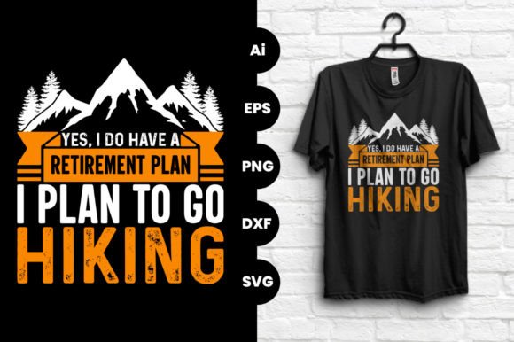 Hiking Graphics for T-Shirt Designs