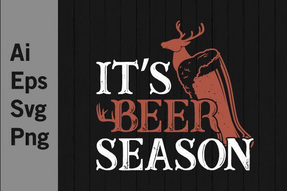 It's Beer Seasons: Hunting Graphics for T-Shirt Designs