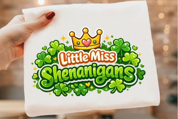 Little Miss Shenanigans Graphics & T-Shirt Designs