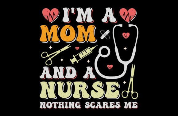 Mom Nurse Graphics & T-Shirt Designs Review