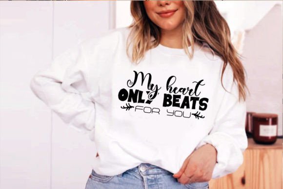 My Heart Retro Print: Graphics for T-Shirt Designs