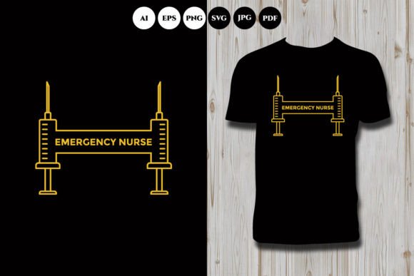 Nurse Vector Graphic T Shirt: Essential Graphics & Designs