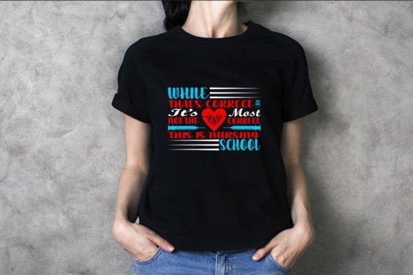 Nursing School Graphics for T-Shirt Designs