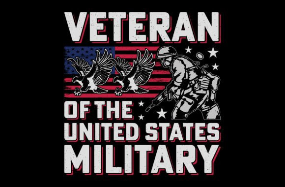 Veteran Sublimation Graphics for T-Shirt Designs