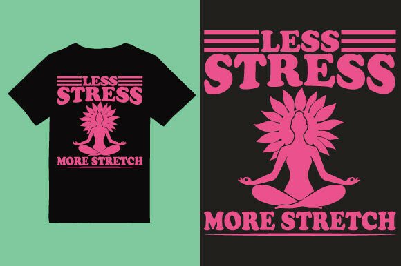 Zen Lotus Yoga Graphics for T-Shirt Designs